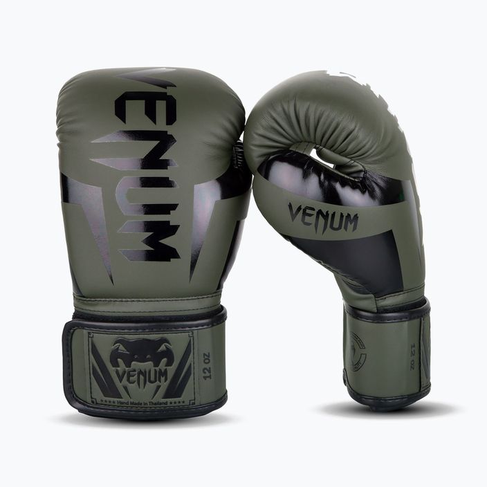 Pánské boxerské rukavice Venum Elite green VENUM-1392 8
