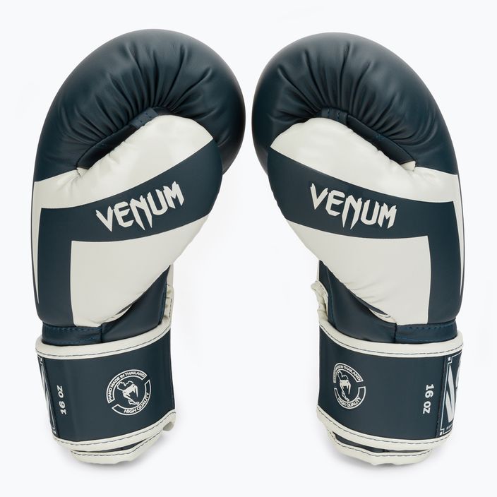 Modrobílé boxerské rukavice Venum Elite 1392 5