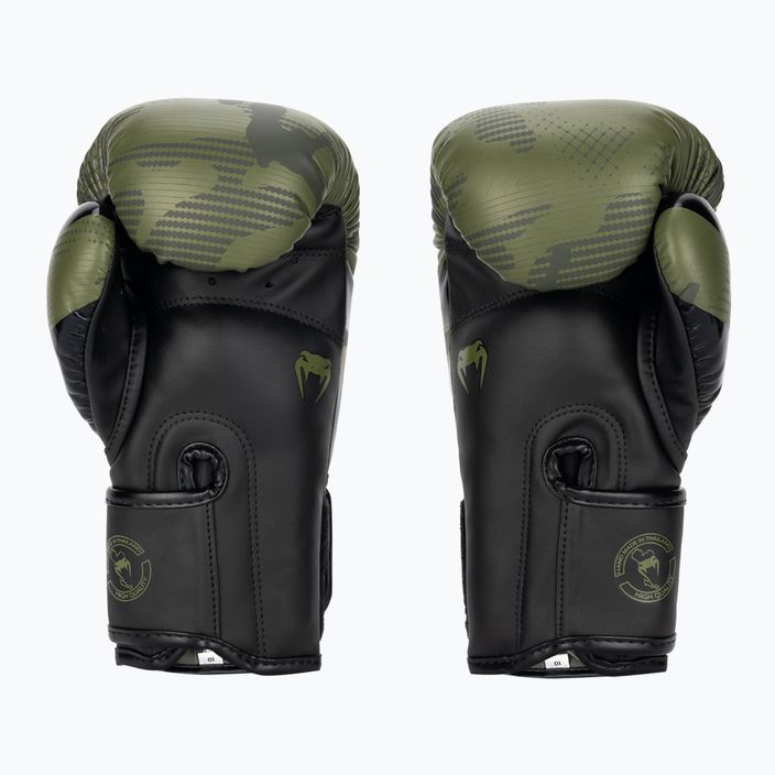 Boxerské rukavice  Venum Elite khaki camo 2
