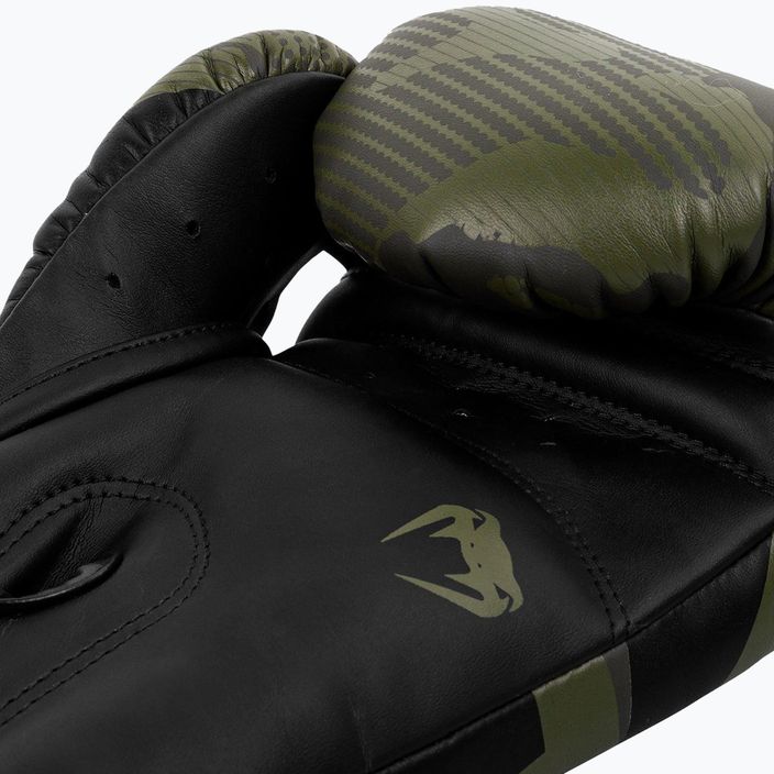 Boxerské rukavice  Venum Elite khaki camo 8