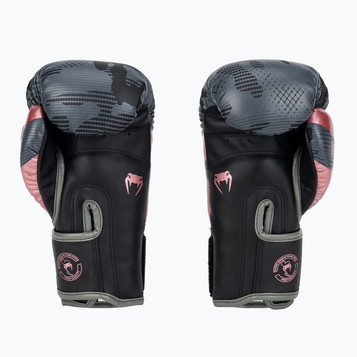 Pánské boxerské rukavice Venum Elite černo-růžové 1392-537 2