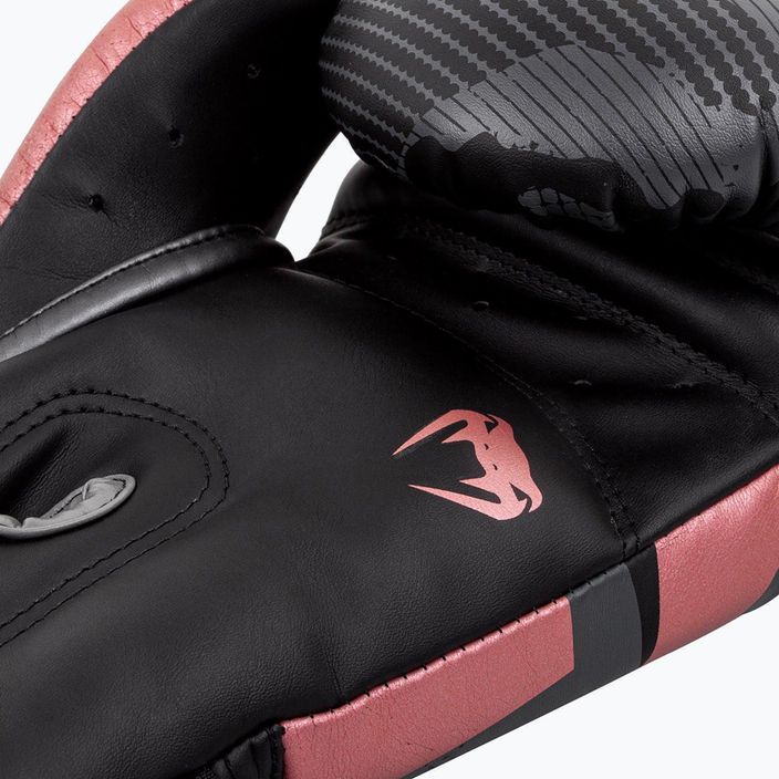 Pánské boxerské rukavice Venum Elite černo-růžové 1392-537 9