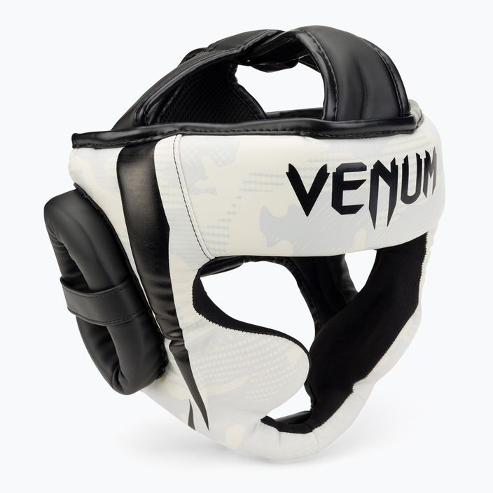 Boxerská helma Venum Elite bílá/camo