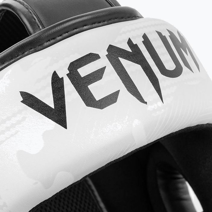 Boxerská helma Venum Elite bílá/camo 8