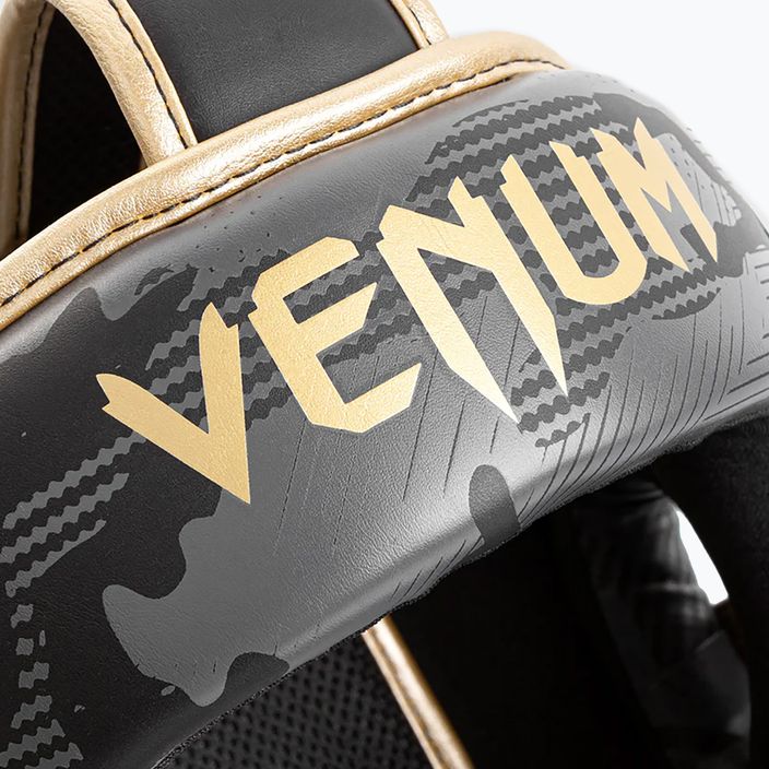 Boxerská helma Venum Elite šedozlatá VENUM-1395-535 8