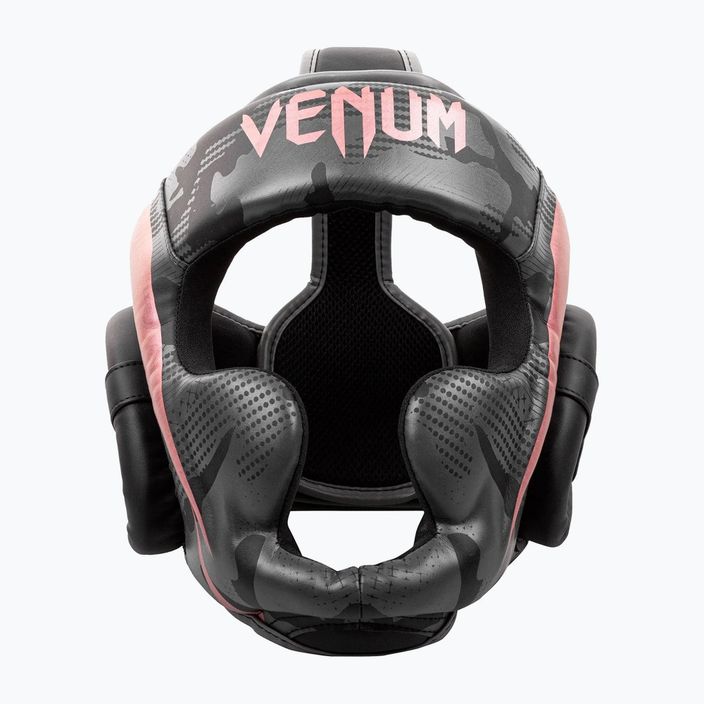 Boxerská helma Venum Elite černo-růžová VENUM-1395-537 11