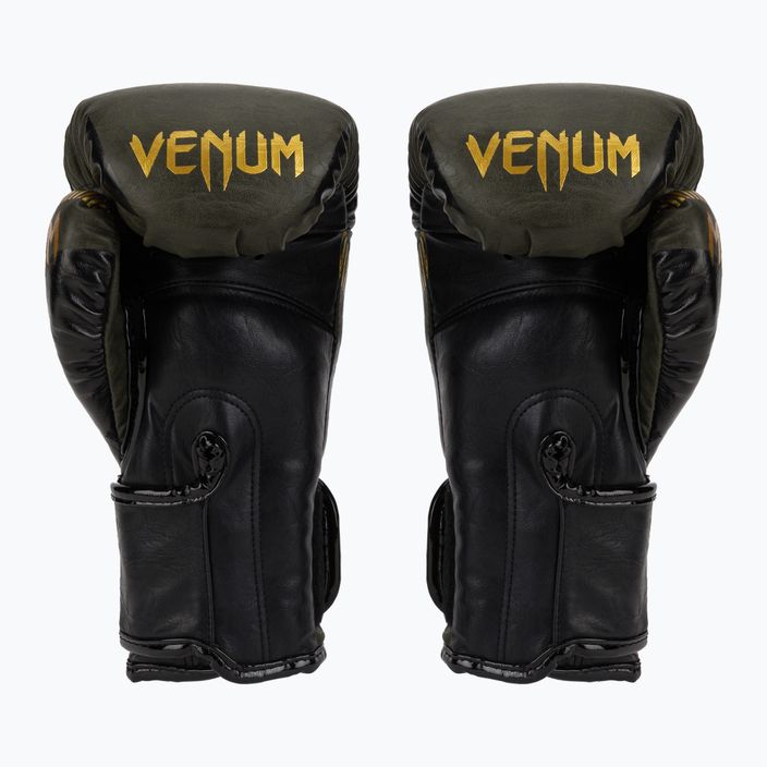 Boxerské rukavice Venum Impact zelené 03284-230-10OZ 2