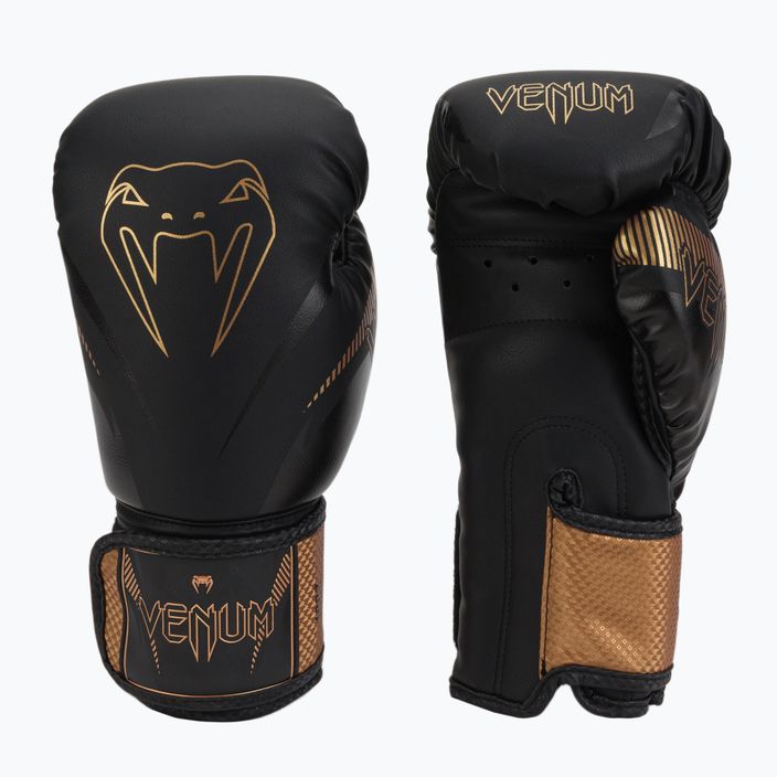 Boxerské rukavice Venum Impact hnědé VENUM-03284-137-10OZ 3