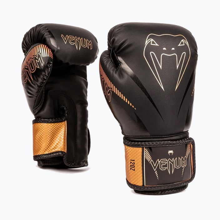 Boxerské rukavice Venum Impact hnědé VENUM-03284-137-10OZ 7