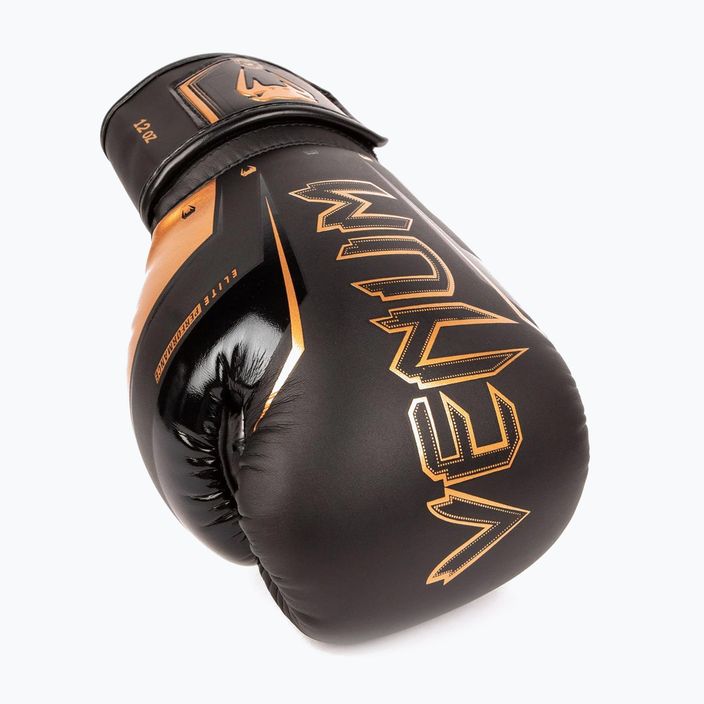 Boxerské rukavice Venum Elite Evo černé 04260-137 9