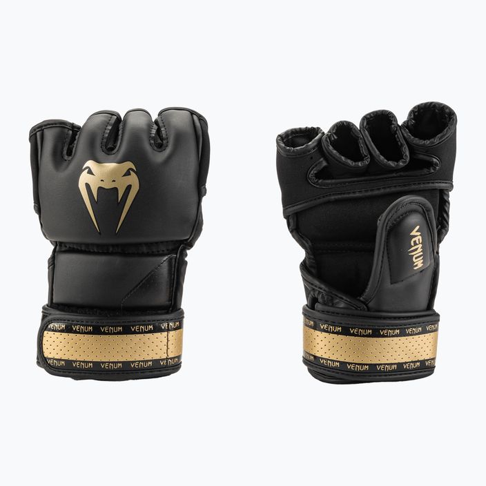 MMA rukavice Venum Impact 2.0 black/gold 3