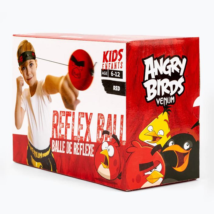 Reflexní dětský míč Venum Angry Birds red 5