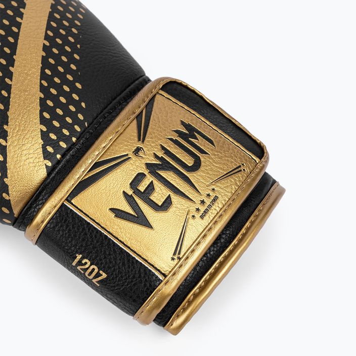 Boxerské rukavice  Venum Lightning Boxing gold/black 3
