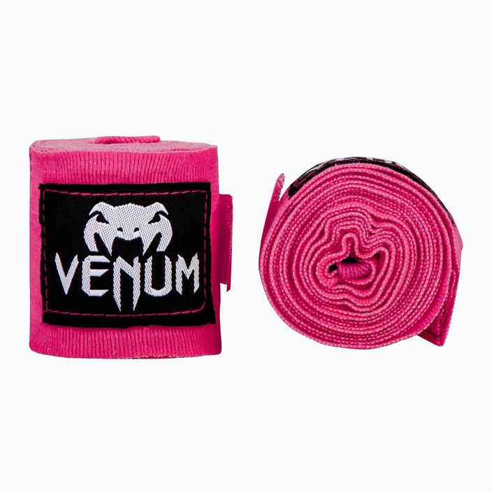 Neonově růžové boxerské obvazy Venum Kontact