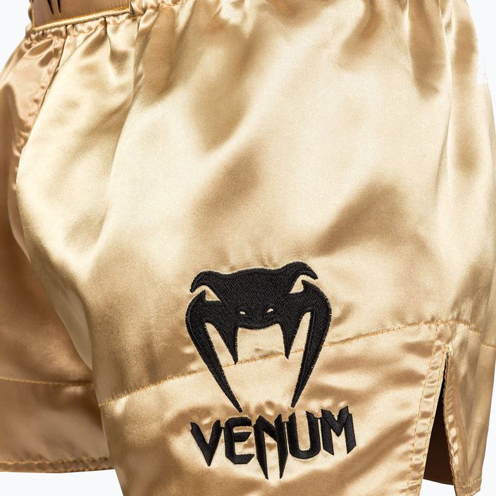 Pánské šortky Venum Classic Muay Thai black and gold 03813-449 5