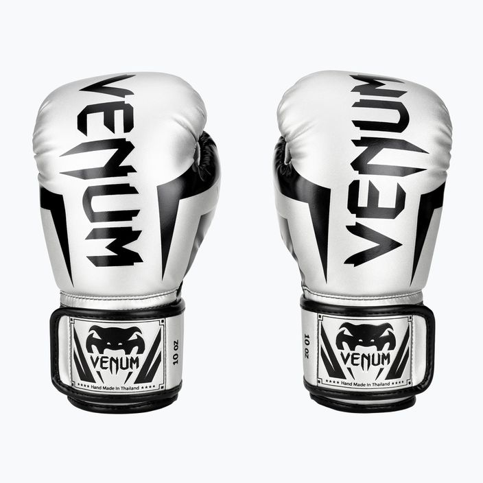 Pánské boxerské rukavice Venum Elite zelené 1392-451