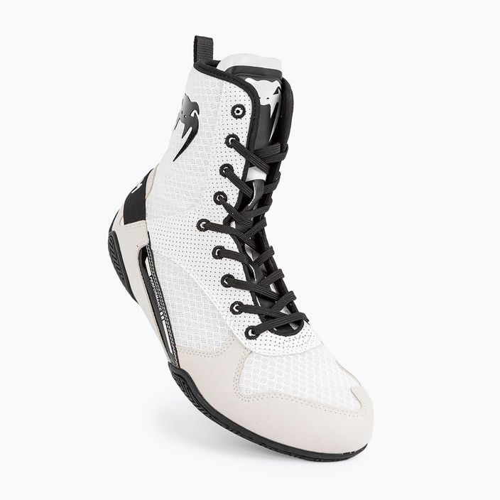 Boxerské boty Venum Elite white/black 4