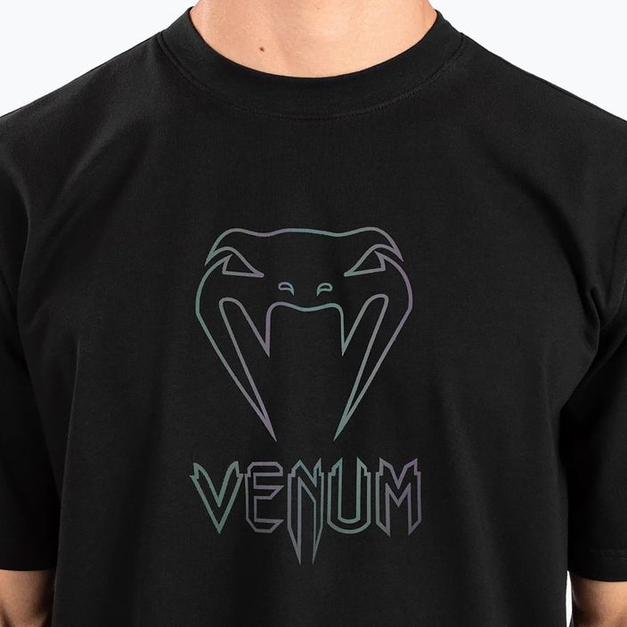 Pánské reflexní tričko Venum Classic black/black 5