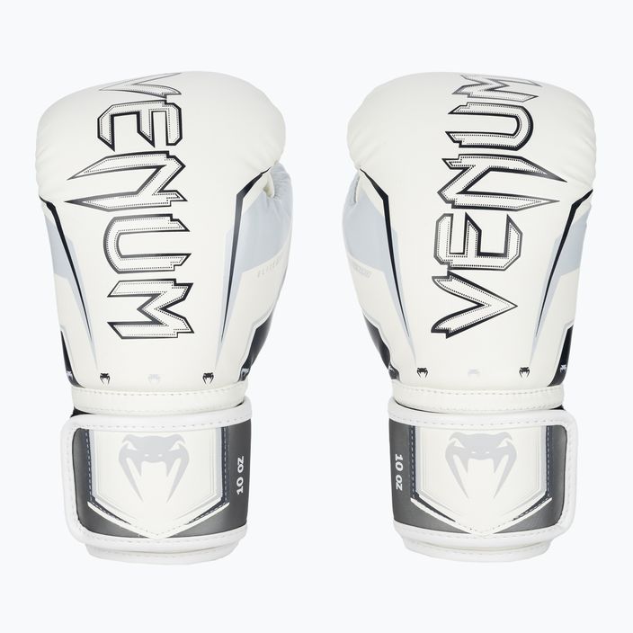 Boxerské rukavice  Venum Elite Evo grey/white