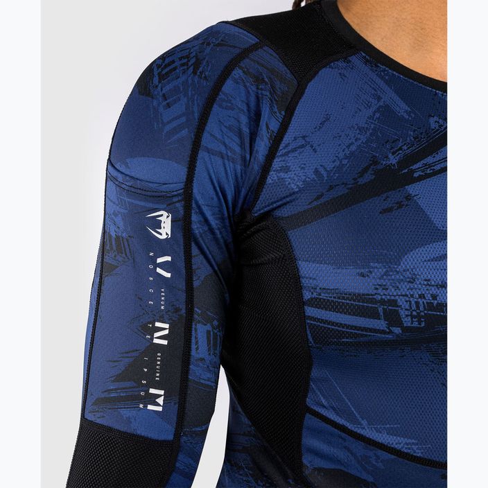 Pánské tričko Venum Electron 3.0 Rashguard Longsleeve navy  5