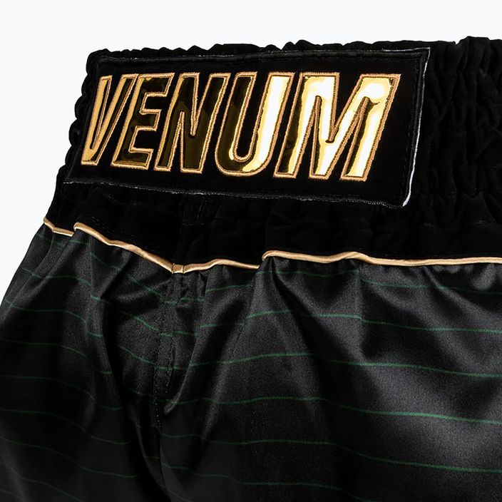Trekové  šortky Venum Attack Muay Thai black/green 5