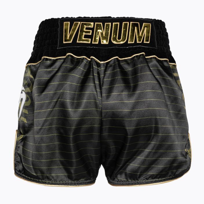 Trekové  šortky Venum Attack Muay Thai black/gold 2