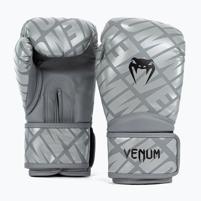 Boxerské rukavice Venum Contender 1.5 XT grey/black 2
