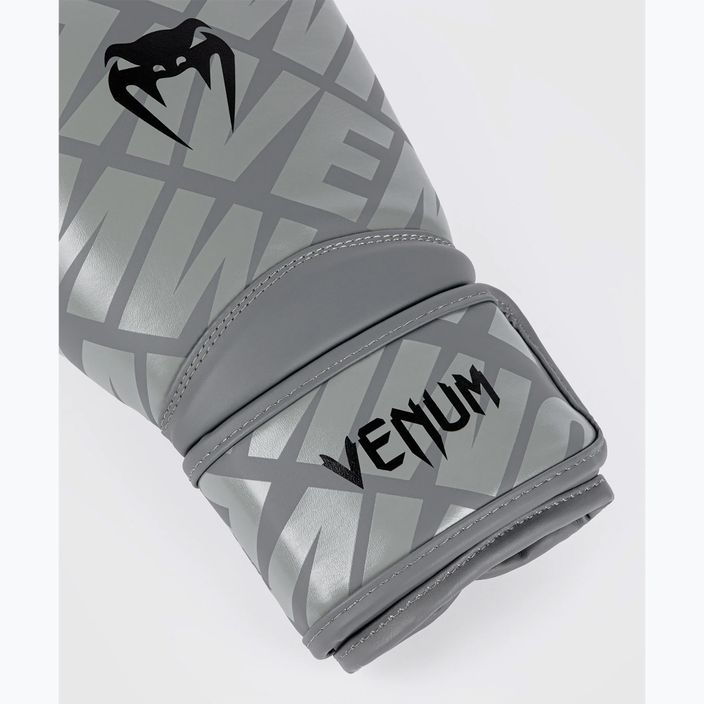 Boxerské rukavice Venum Contender 1.5 XT grey/black 4