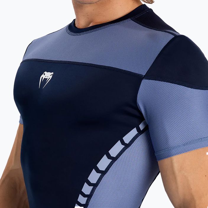 Pánský chránič Venum Tempest Rashguard navy blue 4