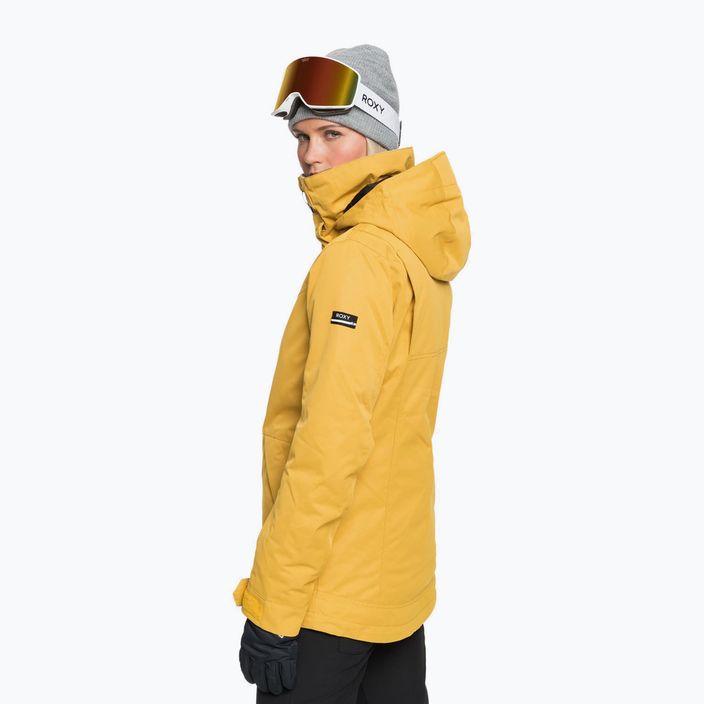Dámská snowboardová bunda ROXY Presence Parka 2021 golden 2
