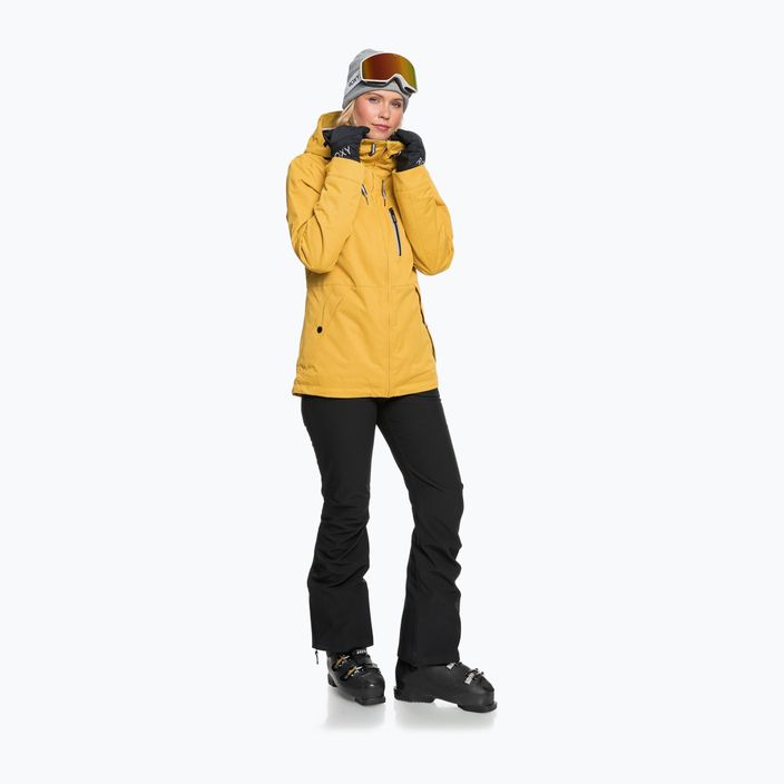 Dámská snowboardová bunda ROXY Presence Parka 2021 golden 4