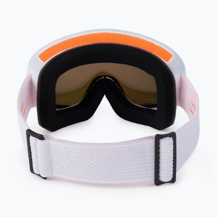 Dámské snowboardové brýle ROXY Feenity Color Luxe 2021 bright white/sonar ml revo red 3