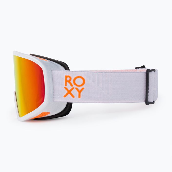 Dámské snowboardové brýle ROXY Feenity Color Luxe 2021 bright white/sonar ml revo red 4