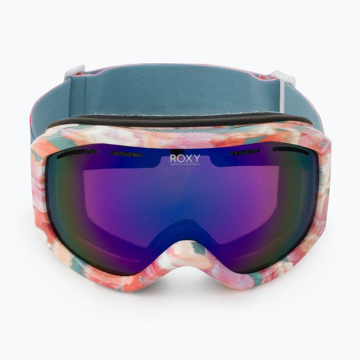 Dámské snowboardové brýle ROXY Sunset ART J 2021 stone blue jorja / amber rose ml blue 2