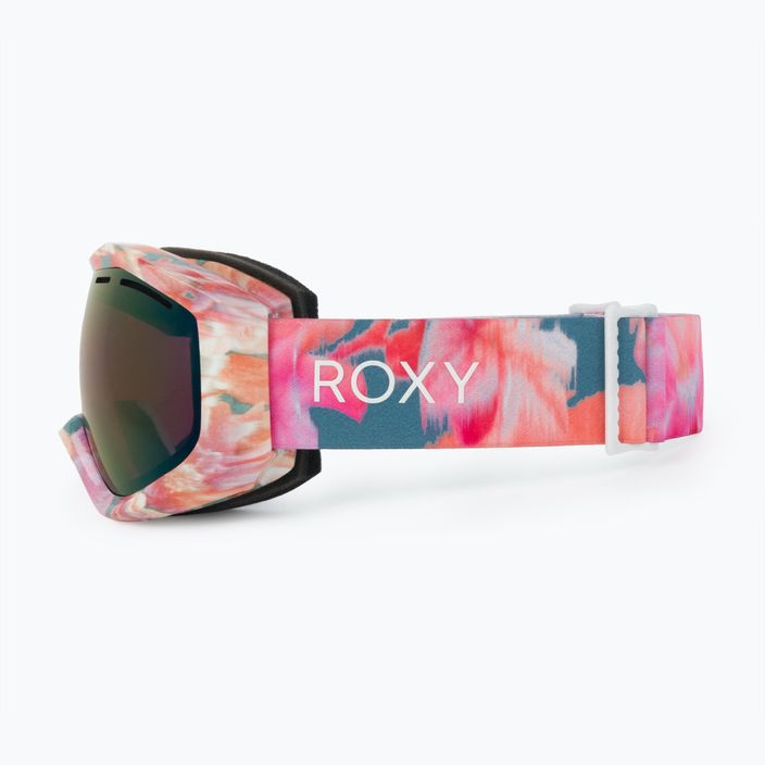 Dámské snowboardové brýle ROXY Sunset ART J 2021 stone blue jorja / amber rose ml blue 4