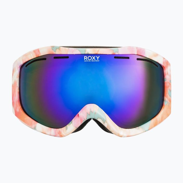Dámské snowboardové brýle ROXY Sunset ART J 2021 stone blue jorja / amber rose ml blue 6