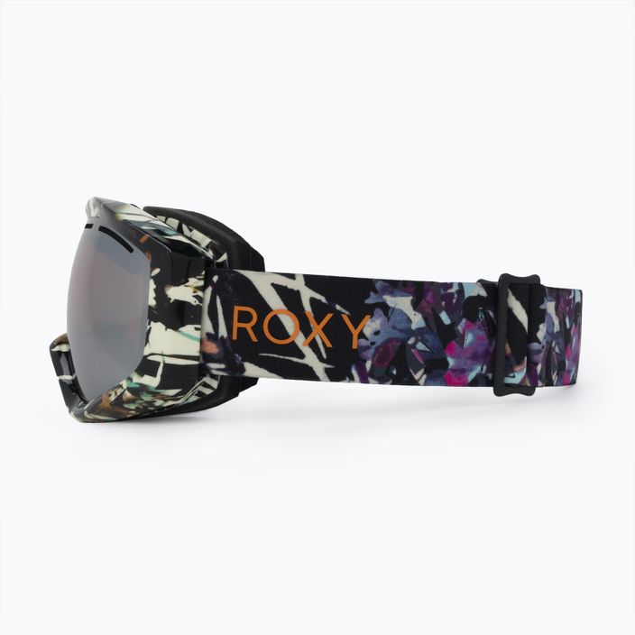 Dámské snowboardové brýle ROXY Sunset ART J 2021 true black superlights /amber rose ml super silver 4