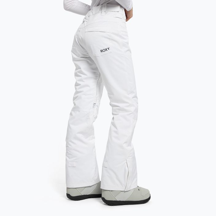 Dámské snowboardové kalhoty ROXY Backyard 2021 white 3