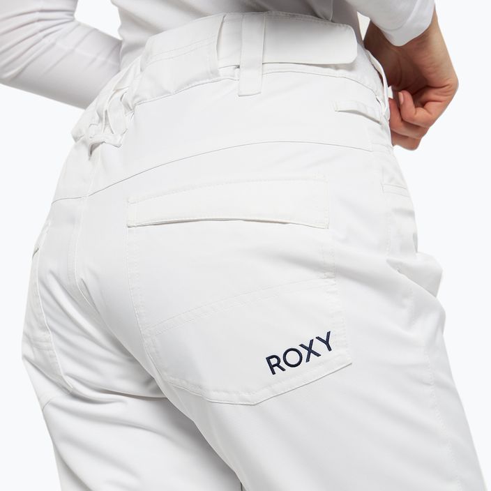 Dámské snowboardové kalhoty ROXY Backyard 2021 white 5