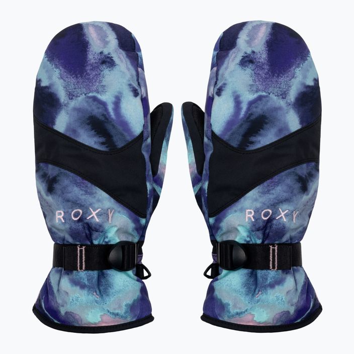 Dámské snowboardové rukavice ROXY Jetty 2021 niebieski/fioletowo/różowo/czarny 2