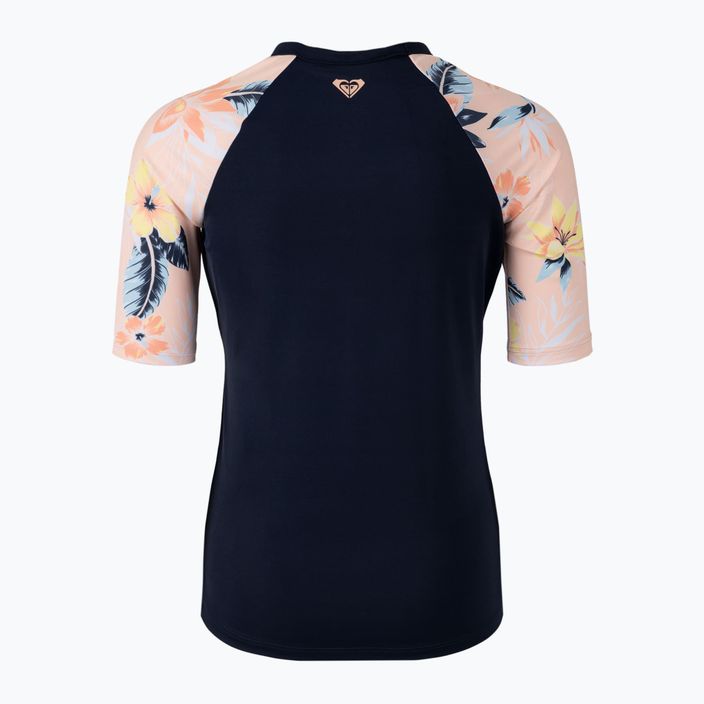 Dětské plavecké tričko ROXY Printed 2021 tropical peach/tropical bree 2