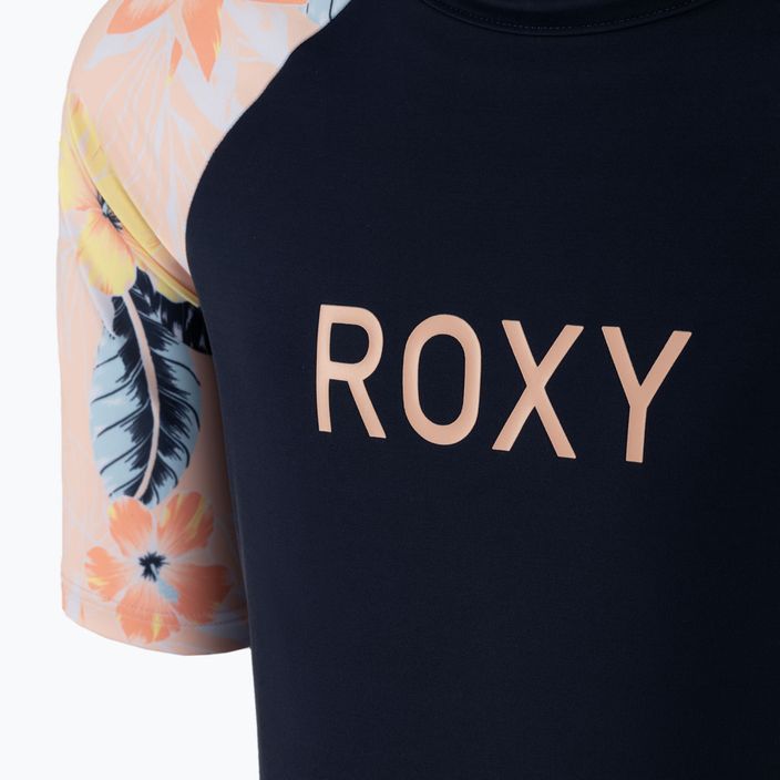Dětské plavecké tričko ROXY Printed 2021 tropical peach/tropical bree 3