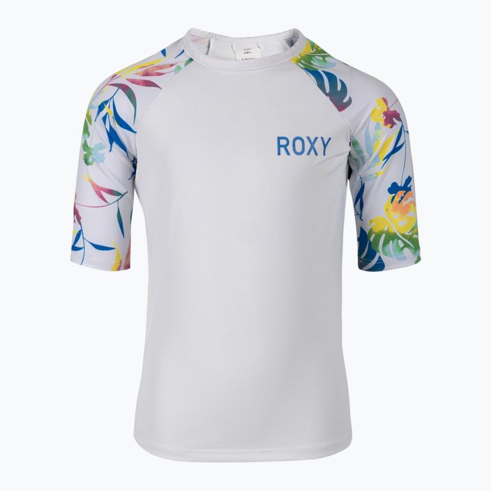 Dětské plavecké tričko ROXY Printed 2021 bright white/surf trippin