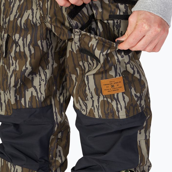 Pánské kalhoty na snowboard DC Code mossy oak original bottomland 7