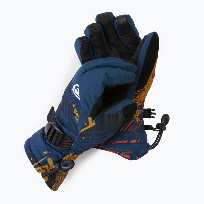 Dětské snowboardové rukavice Quiksilver Mission modré EQBHN03030