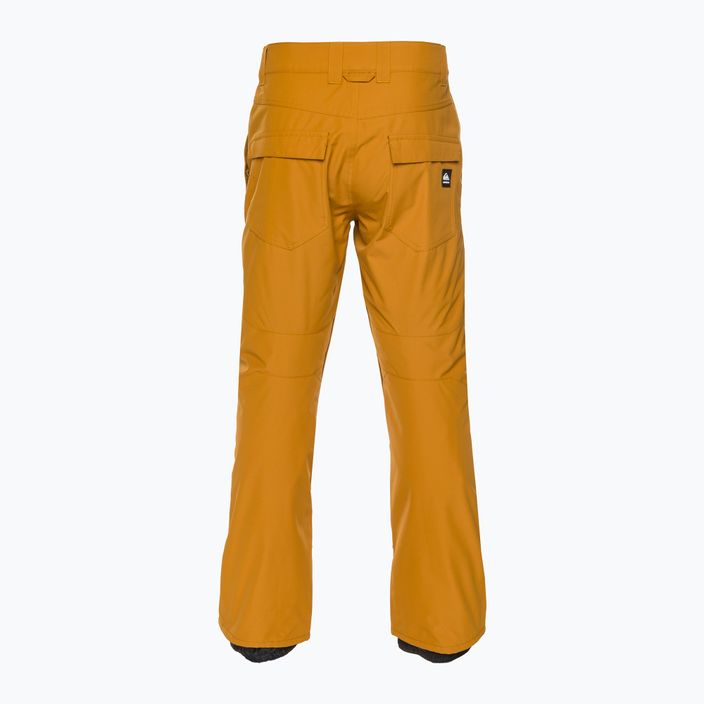 Quiksilver Estate pánské snowboardové kalhoty žluté EQYTP03146 2