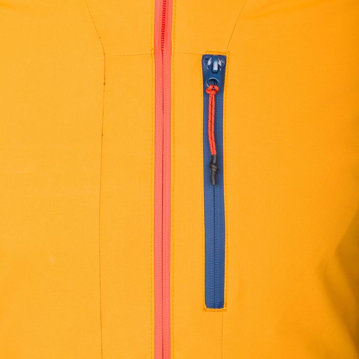 Dětská snowboardová bunda Quiksilver Kai Jones Ambition oranžová a tmavě modrá EQBTJ03169 5