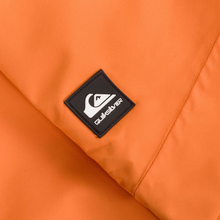 Quiksilver Boundry pánské snowboardové kalhoty oranžové EQYTP03144 4