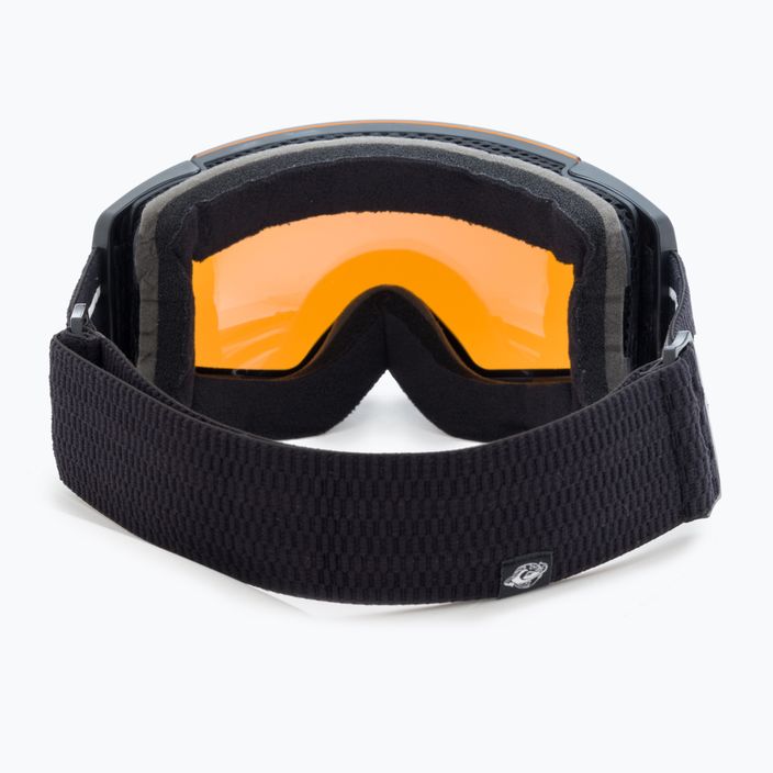 Quiksilver Greenwood S3 black / clux mi silver snowboardové brýle 2