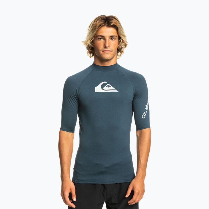 Quiksilver Pánské tričko All Time Swim Shirt navy blue EQYWR03358-BYJH 3